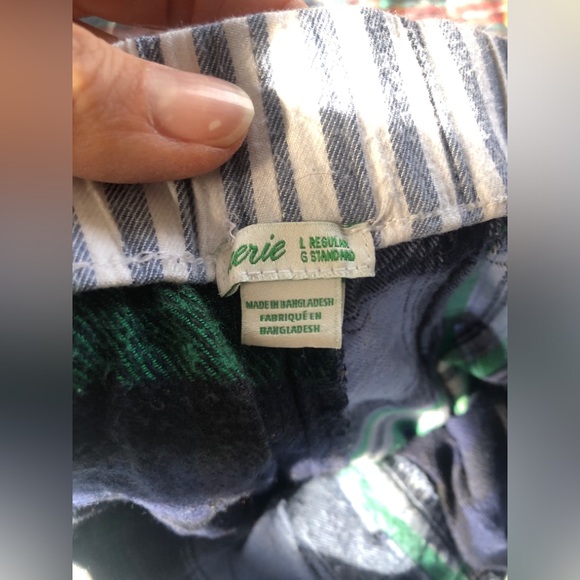 Aerie Green and Blue Plaid Pajama Pants - Picture 5 of 7
